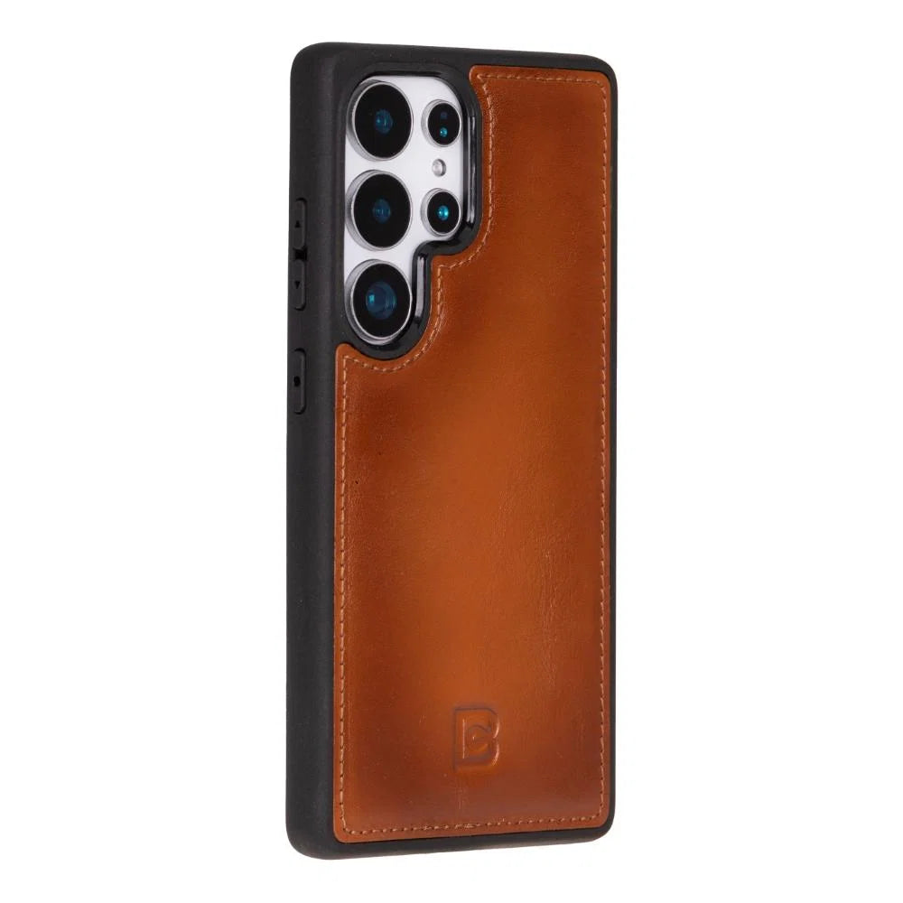 Magic Samsung Galaxy S25 Ultra Leather Detachable Wallet Case