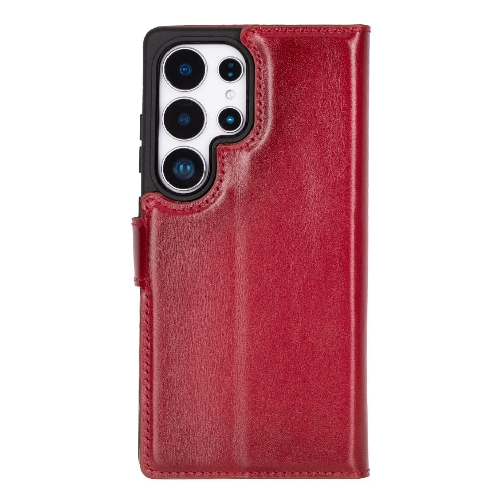 Magic Samsung Galaxy S25 Ultra Leather Detachable Wallet Case