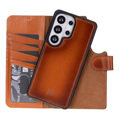 Magic Samsung Galaxy S26 Ultra Detachable Leather Wallet Case – Expanded Palette