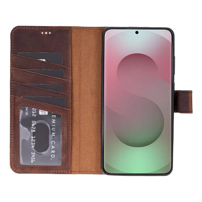 Magic Samsung Galaxy S26 Ultra Detachable Leather Wallet Case – Expanded Palette