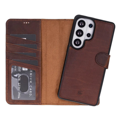 Magic Samsung Galaxy S26 Ultra Detachable Leather Wallet Case – Expanded Palette