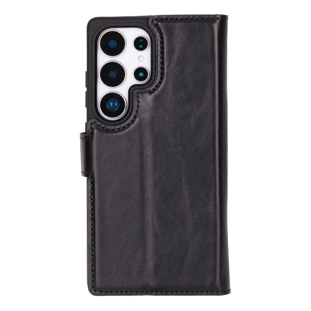 Magic Samsung Galaxy S25 Ultra Leather Detachable Wallet Case