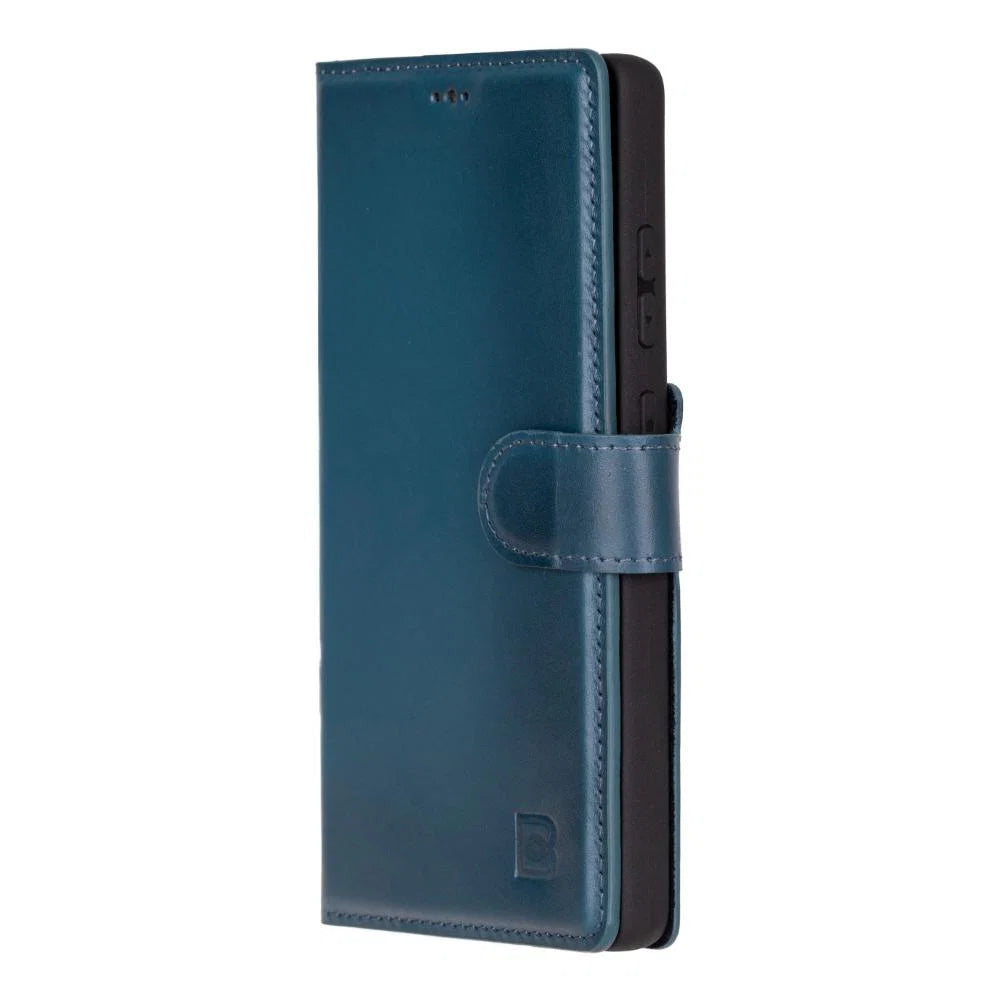 Magic Samsung Galaxy S25 Ultra Leather Detachable Wallet Case