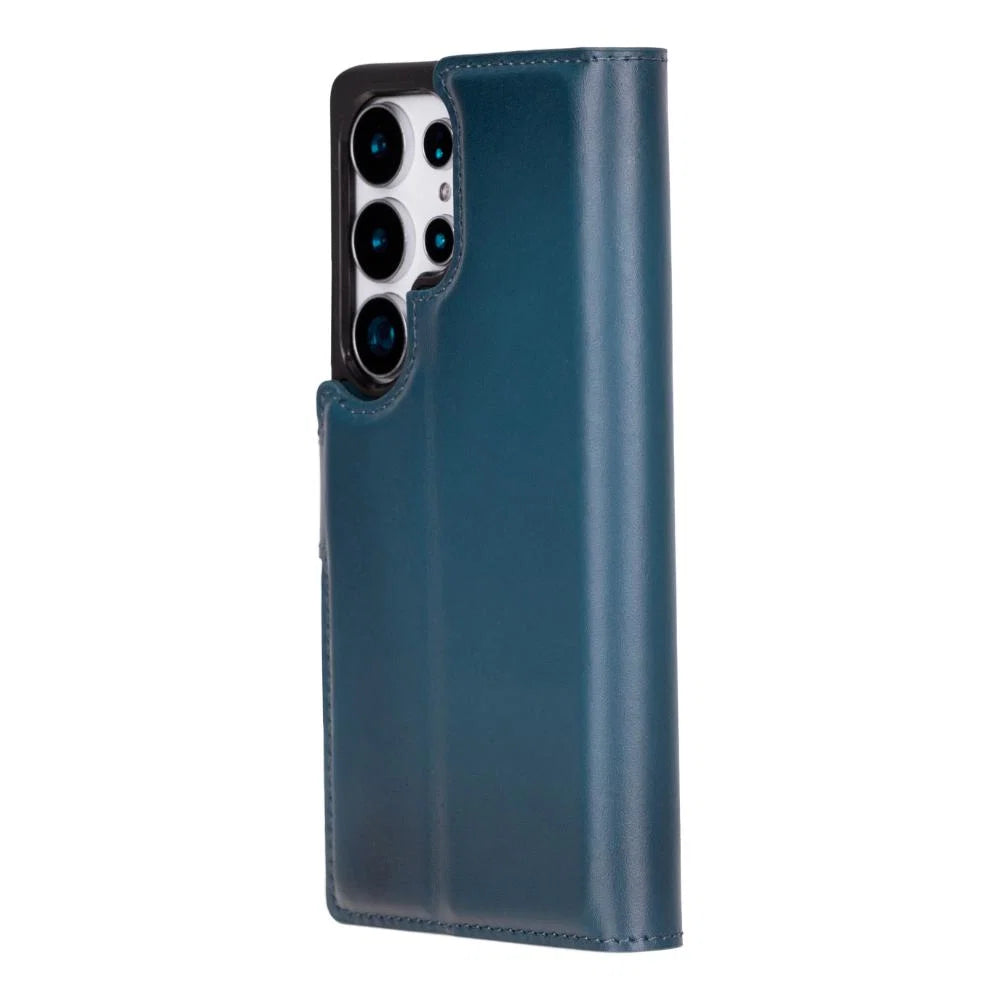 Magic Samsung Galaxy S25 Ultra Leather Detachable Wallet Case