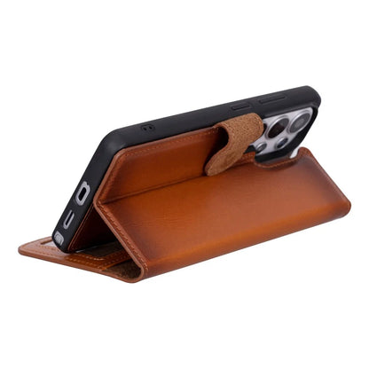 Magic Samsung Galaxy S26 Ultra Detachable Leather Wallet Case – Expanded Palette