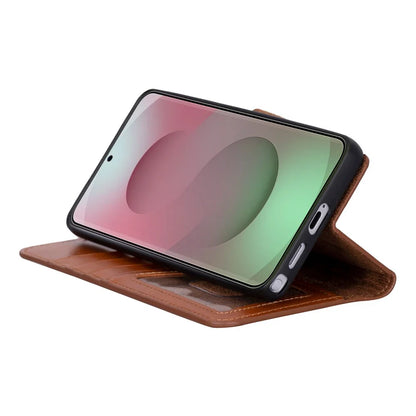 Magic Samsung Galaxy S26 Ultra Detachable Leather Wallet Case – Expanded Palette