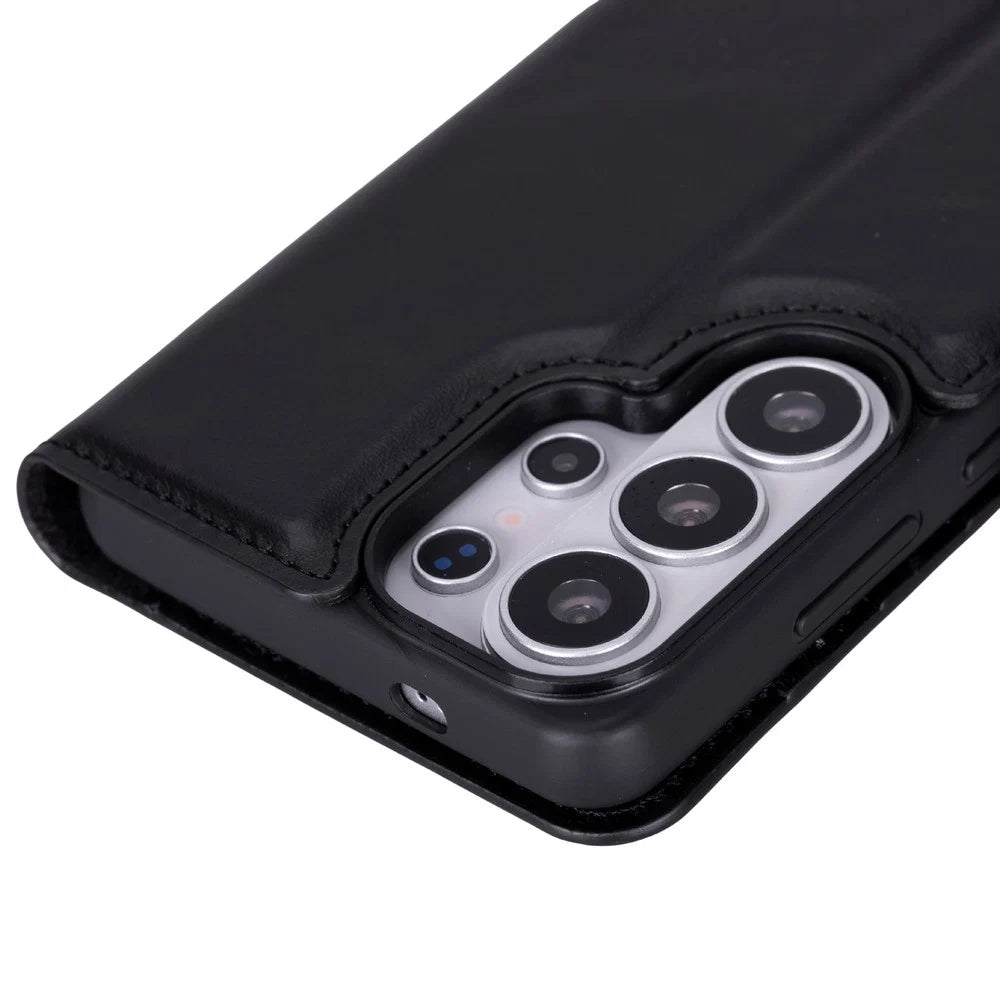 Magic Samsung Galaxy S26 Ultra Leather Detachable Wallet Case