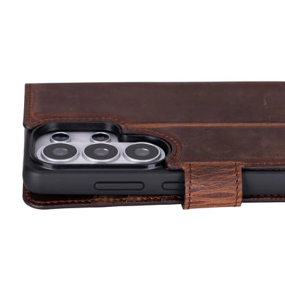 Magic Samsung Galaxy S26 Ultra Detachable Leather Wallet Case – Expanded Palette