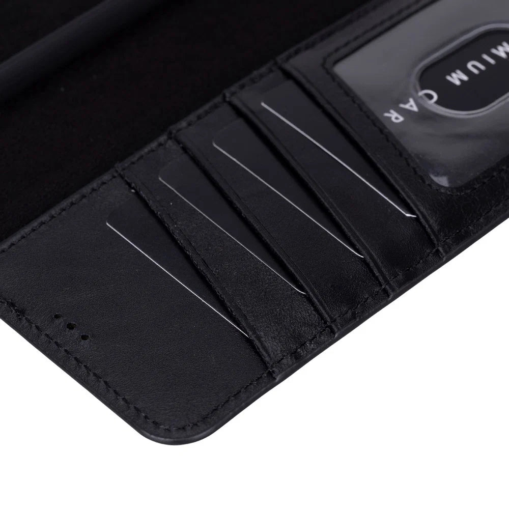 Magic Samsung Galaxy S26 Ultra Leather Detachable Wallet Case