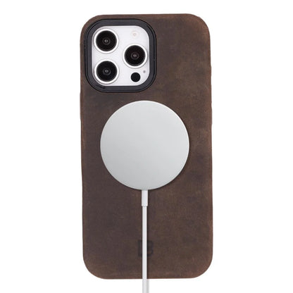 Lexora iPhone 16 Pro Max Slim Leather Case