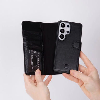 Magic Samsung Galaxy S26 Ultra Detachable Leather Wallet Case – Expanded Palette