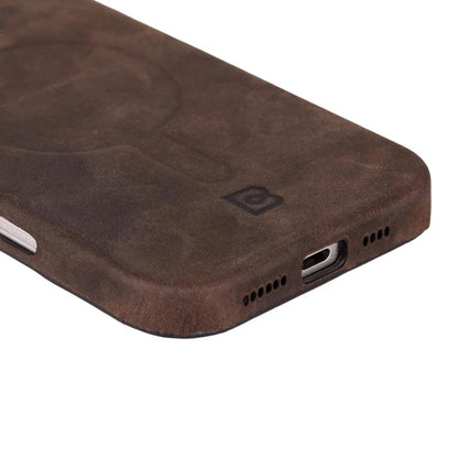 Lexora iPhone 16 Pro Max Slim Leather Case