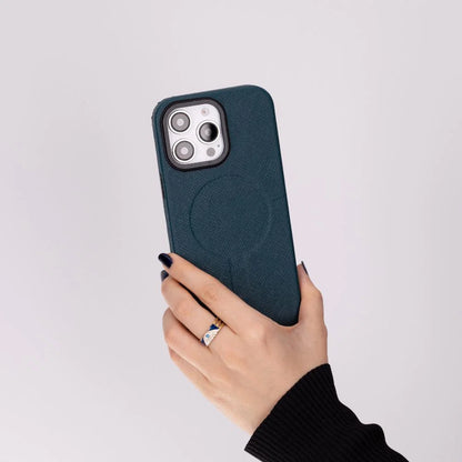 Lexora iPhone 16 Pro Max Slim Leather Case