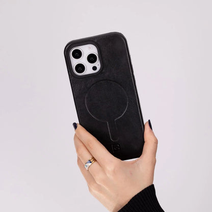 Lexora iPhone 16 Pro Slim Leather Case
