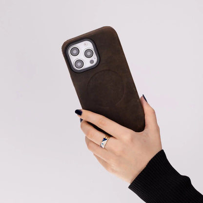 Lexora iPhone 16 Pro Max Slim Leather Case