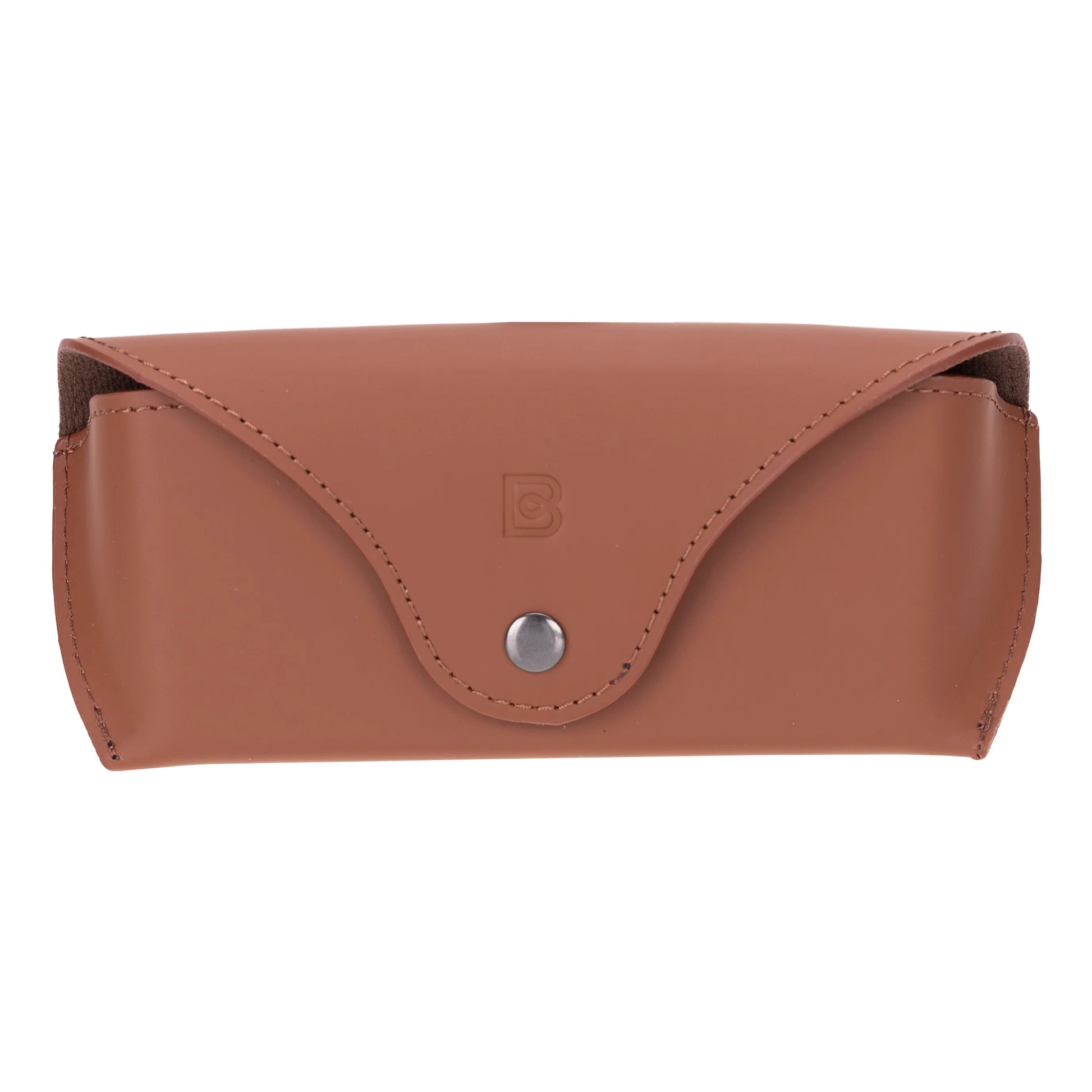 Roan Leather Glasses Case Tan