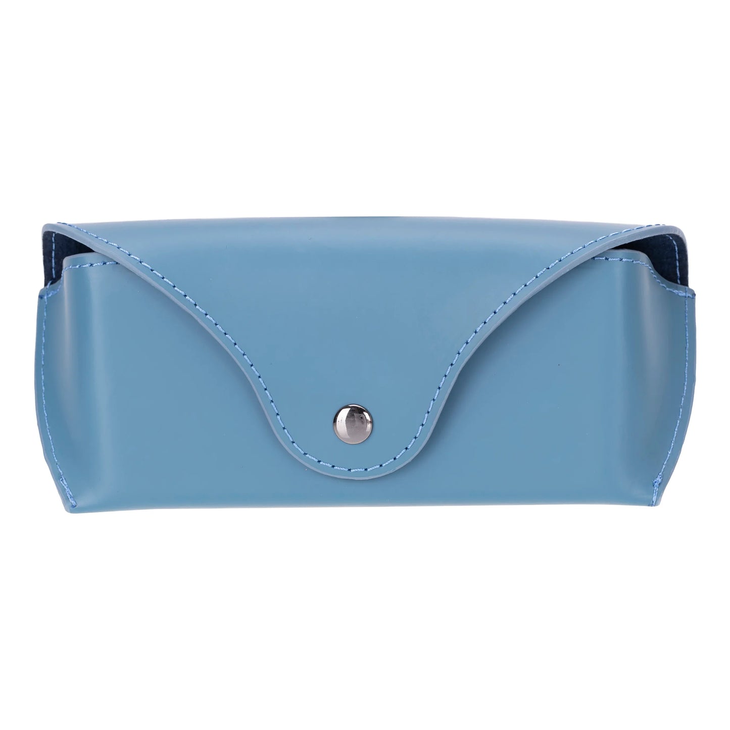 Roan Leather Glasses Case Dark Blue