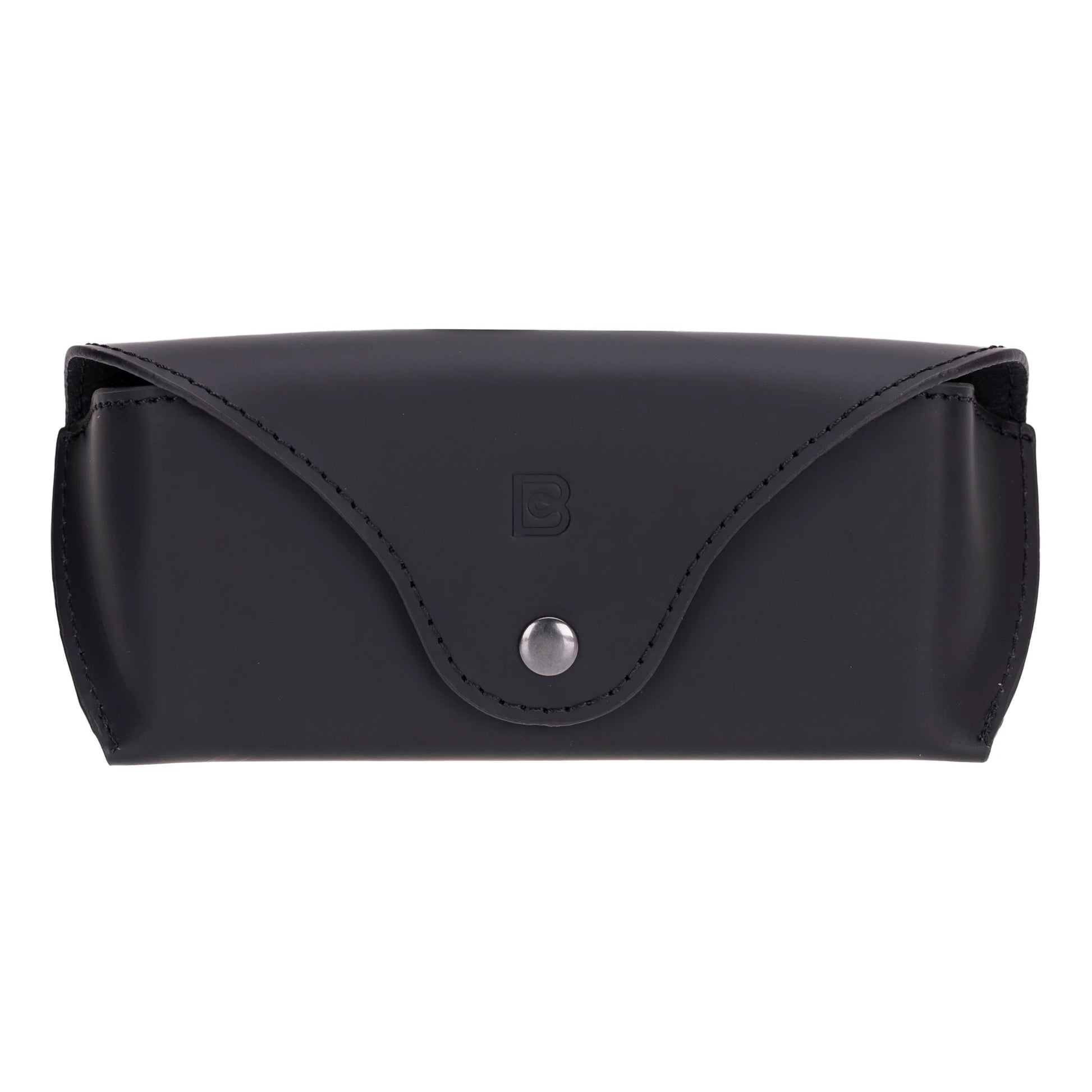 Roan Leather Glasses Case Dark Blue