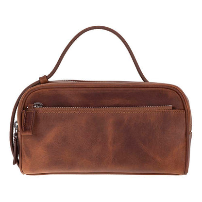 Travero Leather Toiletry Bag