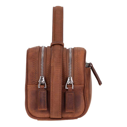 Travero Leather Toiletry Bag