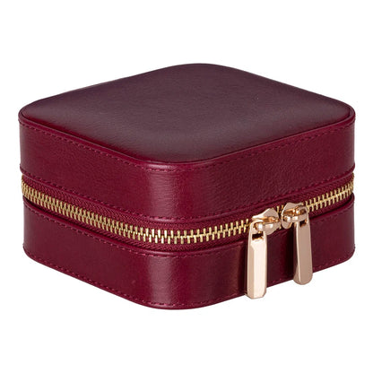 Amanda Medium Leather Jewelry Box