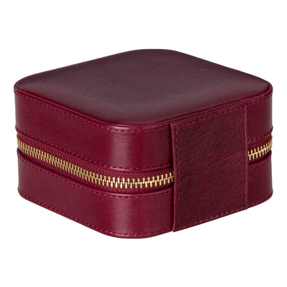 Amanda Medium Leather Jewelry Box