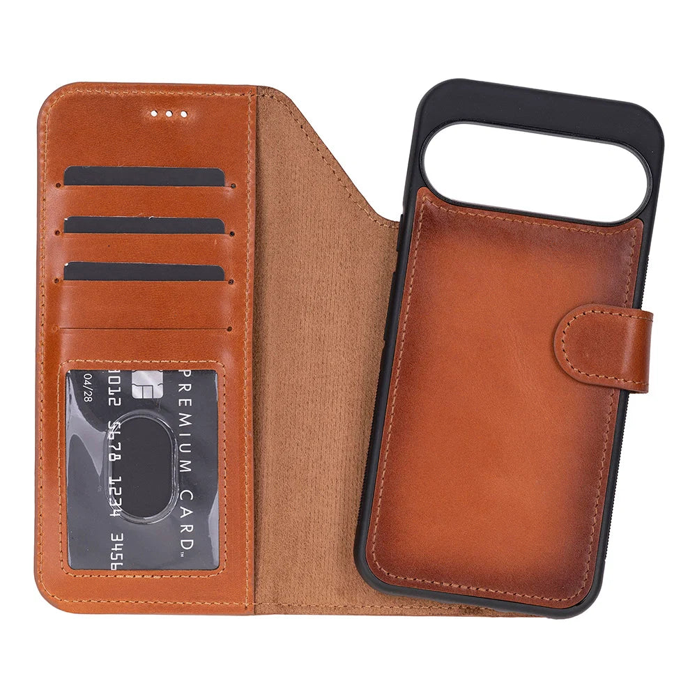 Magic Google Pixel 10 Pro XL Detachable Leather Wallet Case