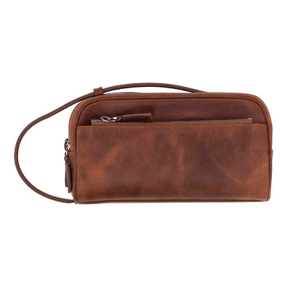 Travero Leather Toiletry Bag