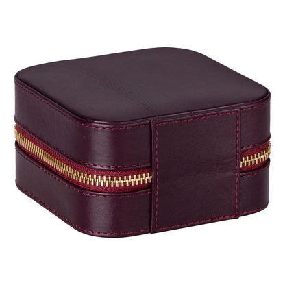 Amanda Medium Leather Jewelry Box