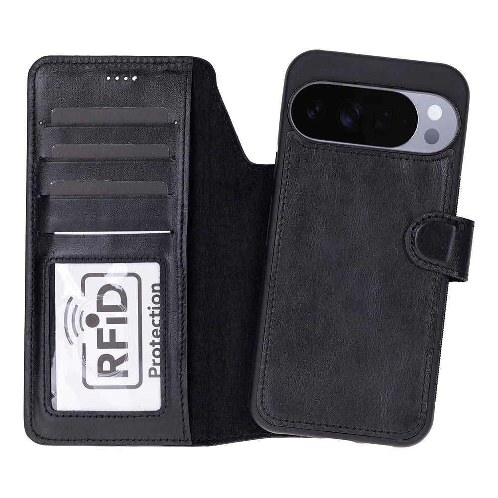 Magic Google Pixel 10 Pro XL Detachable Leather Wallet Case