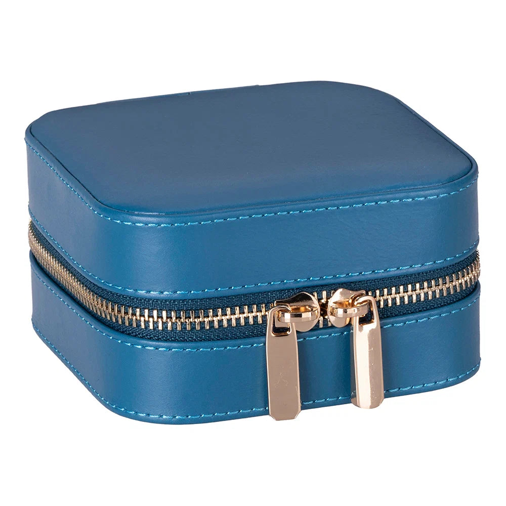 Amanda Leather Jewelry Box, Medium