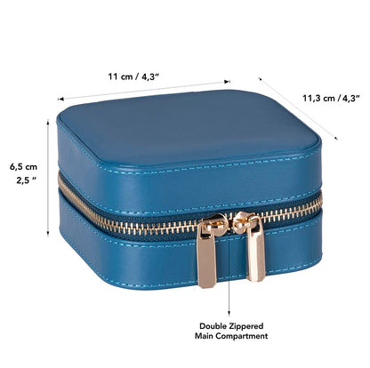 Amanda Medium Leather Jewelry Box