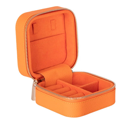 Amanda Medium Leather Jewelry Box