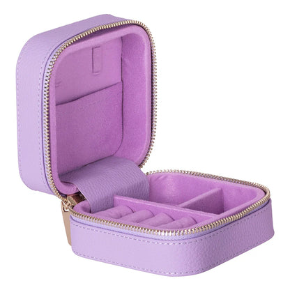 Amanda Medium Leather Jewelry Box