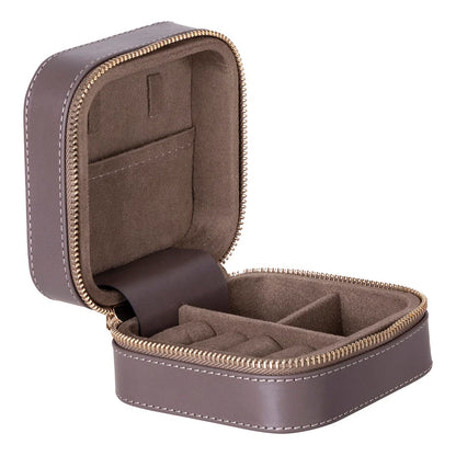 Amanda Medium Leather Jewelry Box