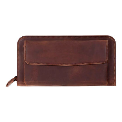 Novarco Leather Wristlet Clutch