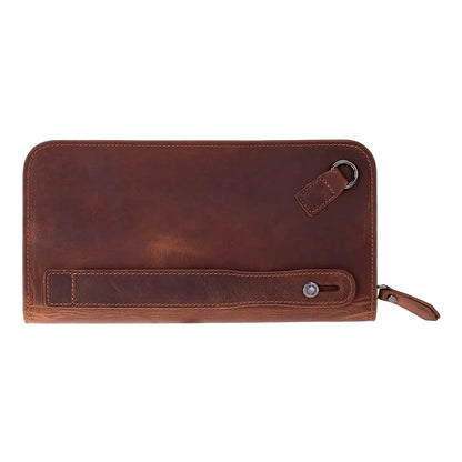 Novarco Leather Wristlet Clutch