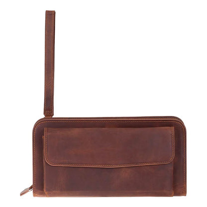 Novarco Leather Wristlet Clutch
