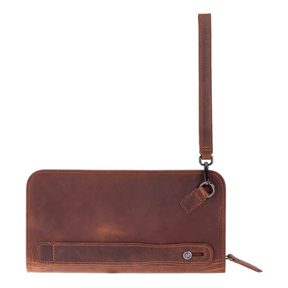 Novarco Leather Wristlet Clutch