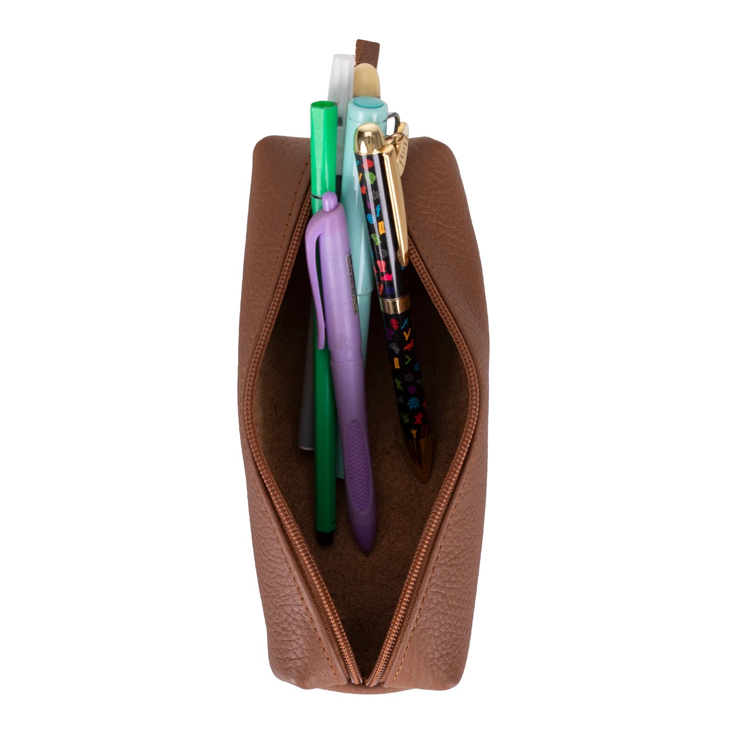 Multibox Leather Pencil Case