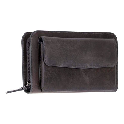 Novarco Leather Wristlet Clutch