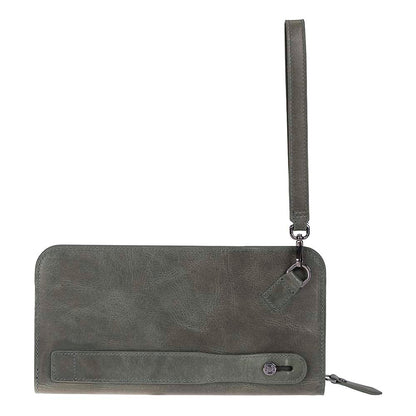 Novarco Leather Wristlet Clutch
