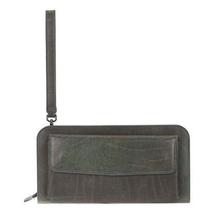 Novarco Leather Wristlet Clutch
