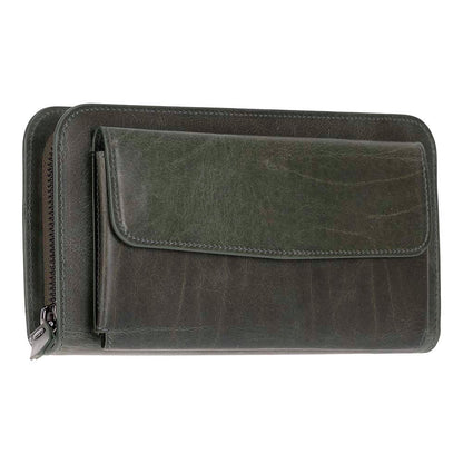 Novarco Leather Wristlet Clutch
