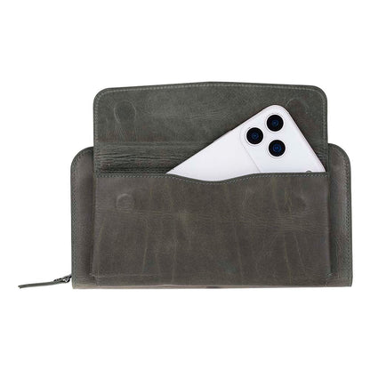 Novarco Leather Wristlet Clutch