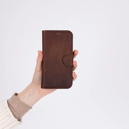 Wallet ID Leather Folio Case for Google Pixel 10 Pro Fold