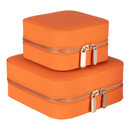 Amanda Medium Leather Jewelry Box