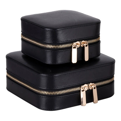 Amanda Medium Leather Jewelry Box