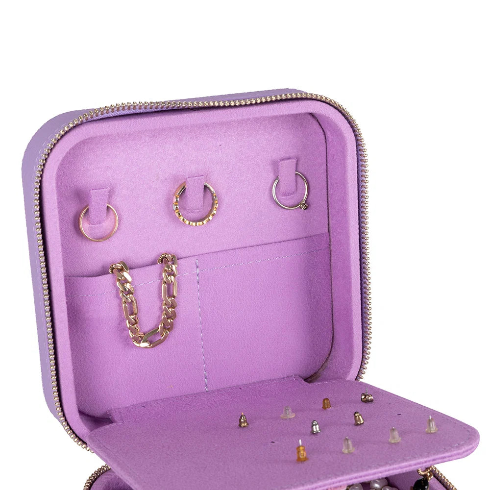 Amanda Leather Jewelry Box, Large