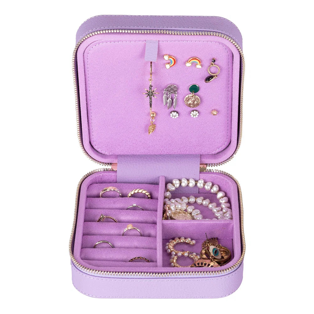 Amanda Leather Jewelry Box, Large